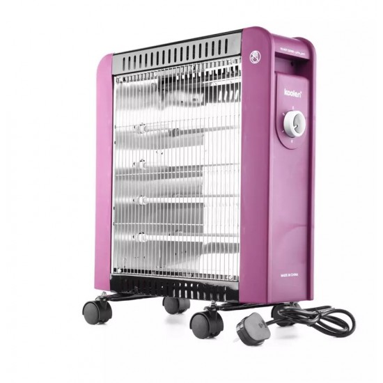 دفاية كولين كوارتز 1600 وات – وردي / أسود