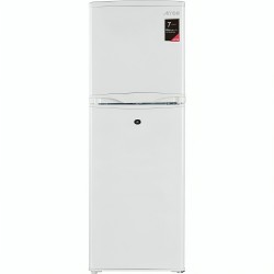 ثلاجة صغيرة بابين ارو 5 قدم - ابيض