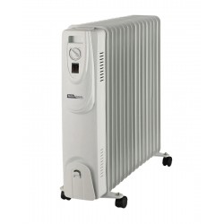 الكترو جنرال دفاية زيت 13 ريشة 2500 واط - أبيض