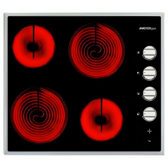 سطح بلت ان كهرباء ماستر جاز 60 سم - 4 شعلات - ايطالي