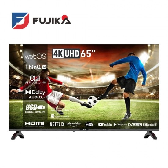 شاشة تلفزيون فوجيكا 65 بوصة  ويبوس 4K 