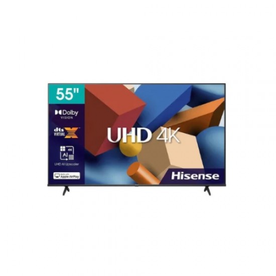 شاشة هايسنس 55 بوصة سمارت Google tv – 4K UHD – LED