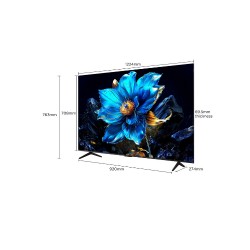 شاشة تي سي ال 55 بوصة سمارت QLED 4K UHD - Google tv 