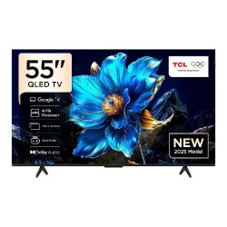 شاشة تي سي ال 55 بوصة سمارت QLED 4K UHD - Google tv 