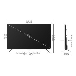 شاشة سمارت سكاي وورث 60 بوصة 4K - GOOGLE TV