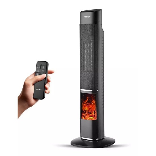 دفاية كولين مروحة ديجتال 2000 واط - أسود 