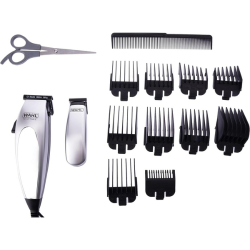 ماكينة حلاقة واهل للرجال - 18 قطعة - سلفر