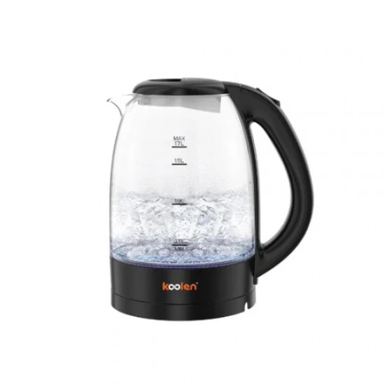 غلايه مويه صغيره كولين 2200 وات – 1.7 لتر – زجاج