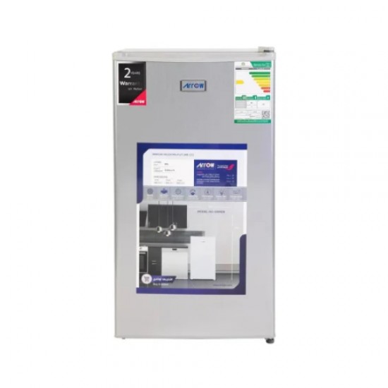 ثلاجة باب واحد ارو 3 قدم – فضي