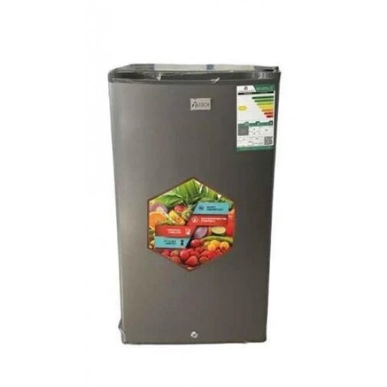 ثلاجة باب واحد دبليو بوكس 3.2 قدم - سلفر