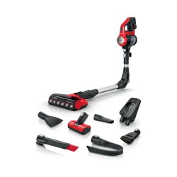 مكنسة كهربائية عمودية لاسلكية بوش 2*1 – أحمر/أسود مكنسة كهربائية عمودية لاسلكية بوش 2*1 – أحمر/أسود