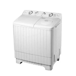 غسالة ملابس حوضين كرافت 10 كيلو – تنشيف 5 كيلو – أبيض