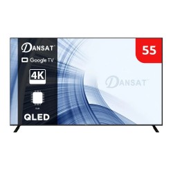 شاشة سمارت 55 بوصة دانسات GOOGLE QLED UHD 4K 120HZ 