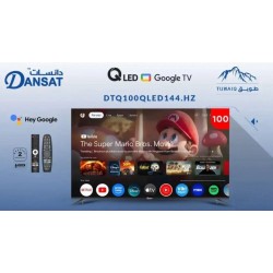شاشة سمارت دانسات 100 بوصة QLED UHD GOOGEL - 144HZ 