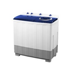 غسالة فالكون 13 كيلو حوضين – أبيض