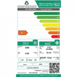 مكيف جري شباك 21400 وحدة - حار/  بارد 