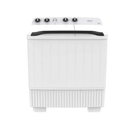 غسالة حوضين جنرال سوبريم – 12 كيلو – أبيض