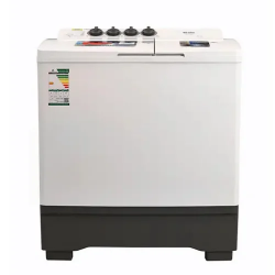 غسالة حوضين 14 كيلو جنرال سوبريم - ابيض