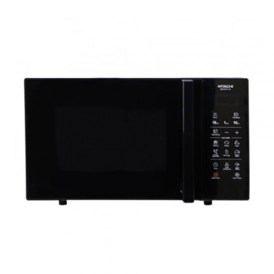 فرن ميكرويف هيتاشي 23 لتر 800 وات - بشواية - أسود
