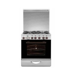 فرن غاز 4 عيون كريازي 60*60 سم – ستيل
