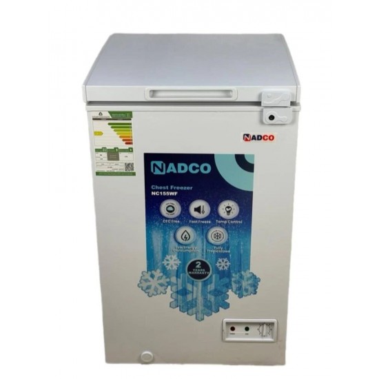 فريزر افقي نادكو 3.5 قدم - أبيض 