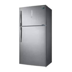 ثلاجة سامسونج بابين 21 قدم - انفرتر - فضي