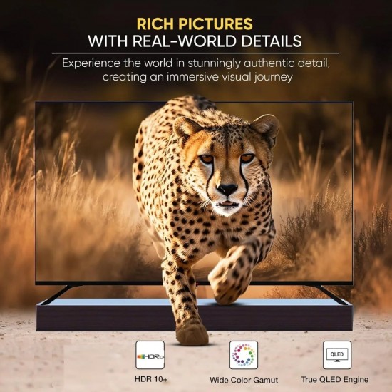 شاشة سرين 55 بوصة سمارت QLED-WEB OS 4K