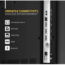 شاشة سرين 55 بوصة سمارت QLED-WEB OS 4K