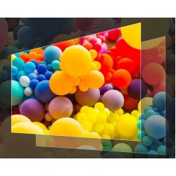 شاشة tcl سمارت 55 بوصة LED - 4K - Google TV