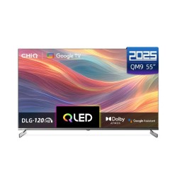 شاشة سمارت 55 بوصة تشيك 4K -GOOGLE TV-QLED