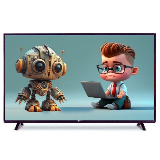 شاشة دانسات 65 بوصة سمارت اندرويد 13 - UHD 4K 