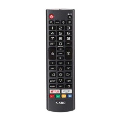 شاشه سمارت كي ام سي 55 بوصه اندرويد 9 UHD - LED