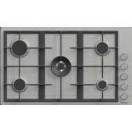 مسطح غاز بلت ان ستار واي 90 سم - 5 شعلات - ستيل