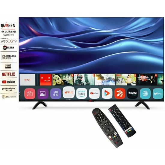 شاشة سرين سمارت 50 بوصه 4K - LED - WebOS