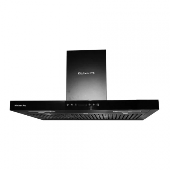 شفاط بوتاجاز بلت ان كتشن برو 60 سم - حرف T - أسود