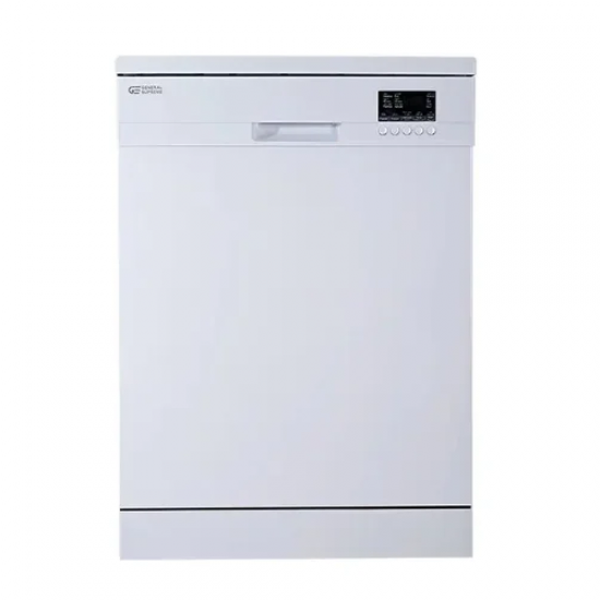 غسالة صحون جنرال سوبريم 12 مكان - 5 برامج - ابيض