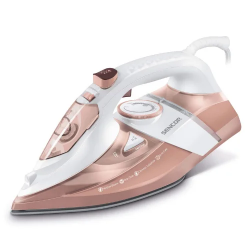 مكواة ملابس سينكور بخار - 3200 وات - ابيض / وردي