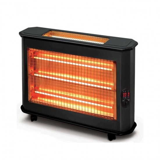 دفاية كهربائية كومتيل 2500 وات 5 شمعات – تركي – أسود